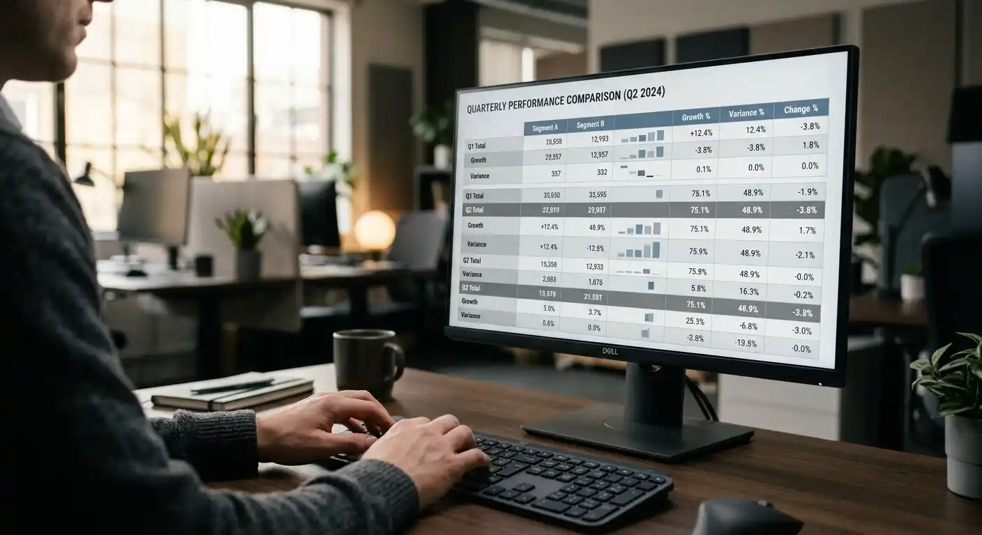 Datenanalyse von Sportwetten-Quoten und Lizenzen auf Computer-Bildschirm