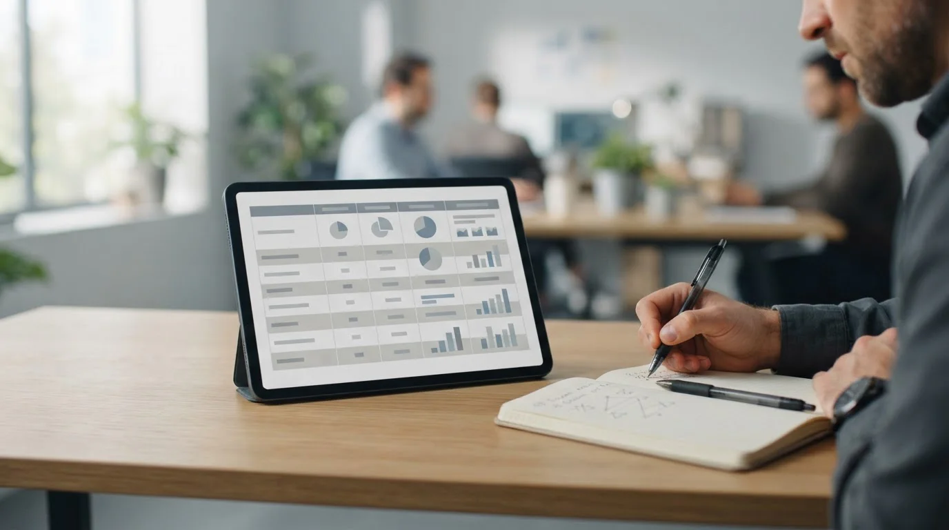 Professionelle Analyse und Vergleich von Wettanbietern auf Tablet