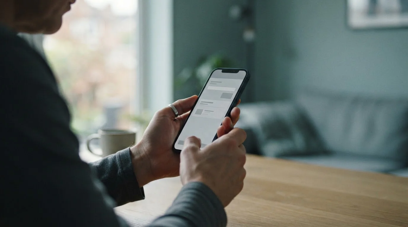 Zahlungsvorgang mit Zimpler auf dem Smartphone